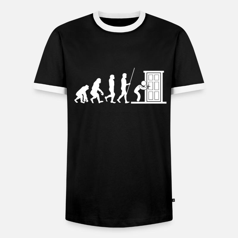 Lockpick Lockpicking Professional Locksmith - Men's Ringer Shirt - black/white