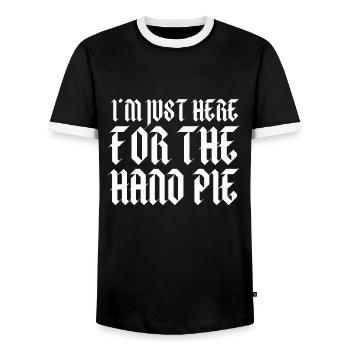 Huzzah Renaissance Festival Ren Faire Knight - Männer Kontrast-T-Shirt - Schwarz/Weiß - Vorne - AI Model Female 172 light (172cm) & AI Model Male 178 light (178cm)