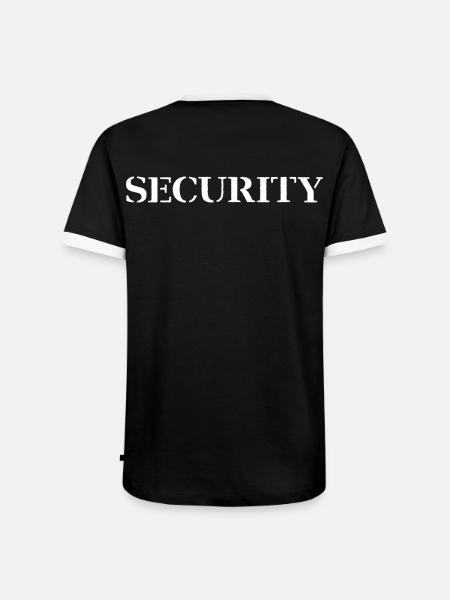 Security - T-shirt contrasté Homme - noir/blanc