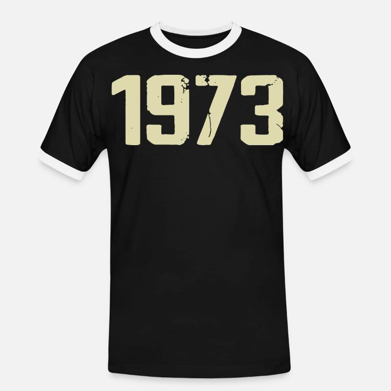 Jubilee 1973 - Men's Ringer Shirt - black/white