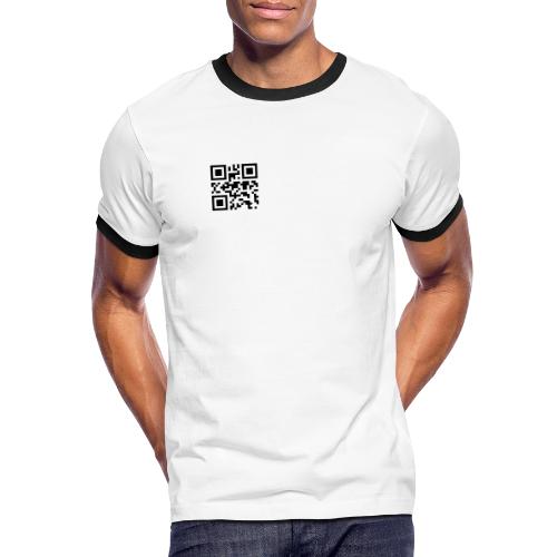 QRCode - 2colors - 2011 - Männer Kontrast-T-Shirt