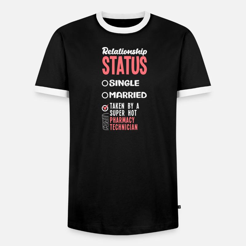 Pharmacist Pharmaceutical Technical - Men's Ringer Shirt - black/white