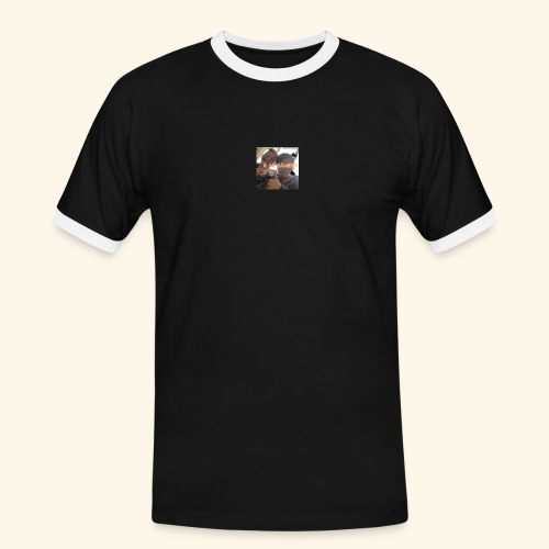 deksel am gamerz - Kontrast-T-skjorte for menn