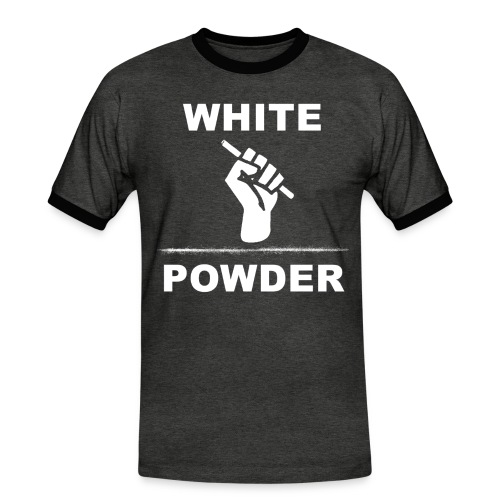 White Powder - Männer Kontrast-T-Shirt