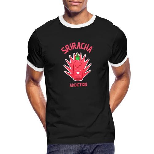 Sauce piquante Sriracha - T-shirt contrasté Homme