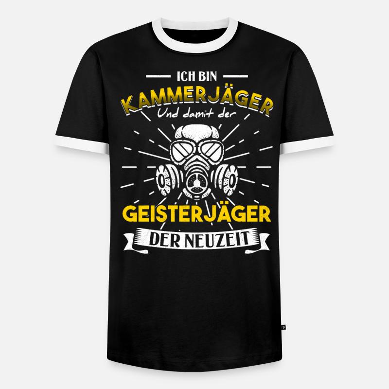 Kammerjäger Schädlingsbekämpfer - Männer Kontrast-T-Shirt - Schwarz/Weiß