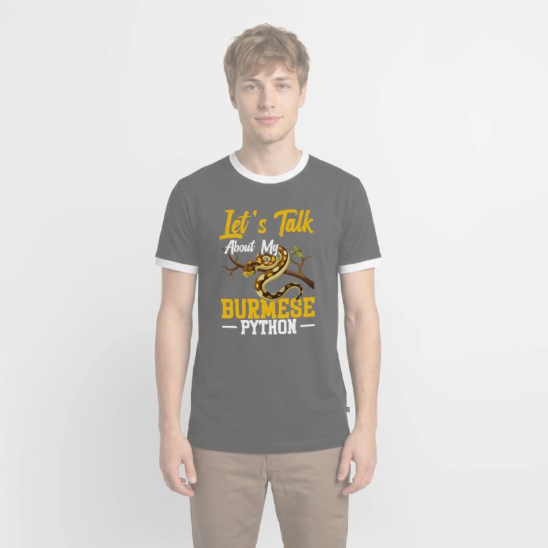 Männer Kontrast-T-Shirt
