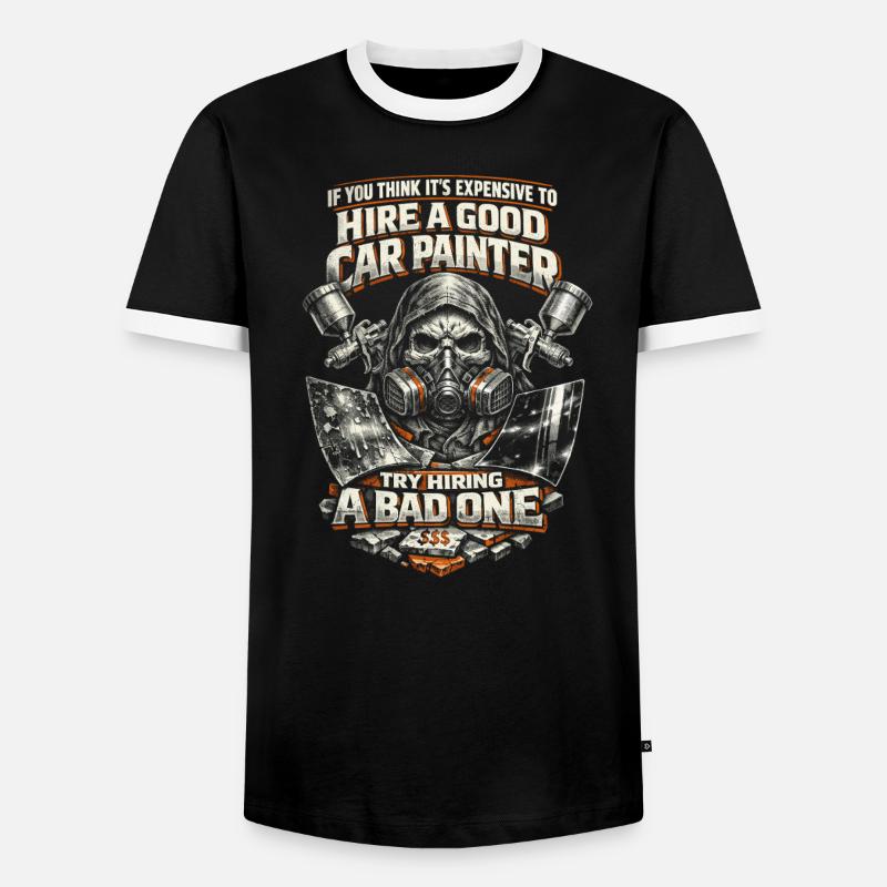 Vehicle Painter Car Painter Painter - Men's Ringer Shirt - black/white