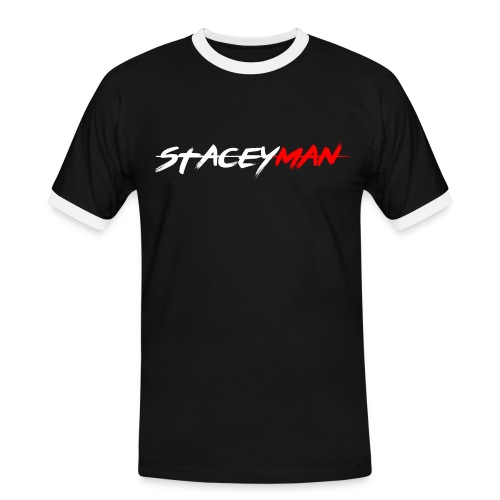 staceyman red design - Men's Ringer Shirt