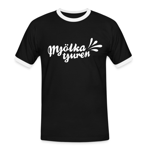 MJÖLKA TJUREN! - Kontrast-T-shirt herr