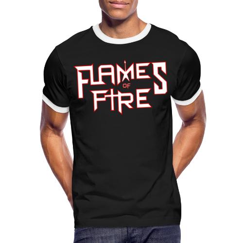 Flames of Fire - Men's Ringer Shirt