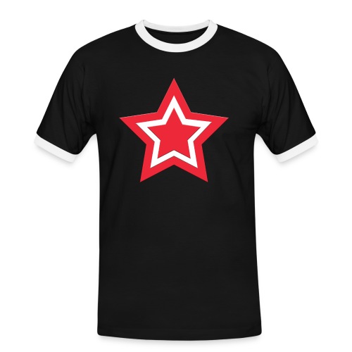 Austrian Star - Männer Kontrast-T-Shirt