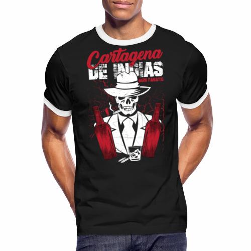 T-shirt Rum Fanatic - Cartagena des Indias - Koszulka męska z kontrastowymi wstawkami