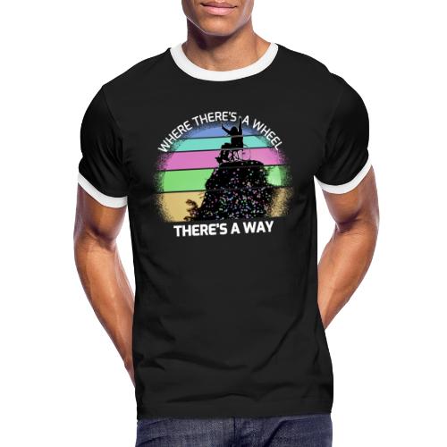 Where There's a Wheel - Alternate - Camiseta contraste hombre