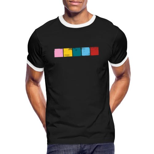 Stabil Farben ohne Logo - Männer Kontrast-T-Shirt