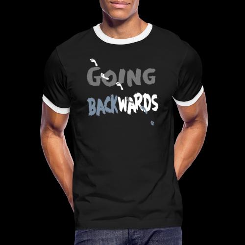 goin'backwards - Männer Kontrast-T-Shirt