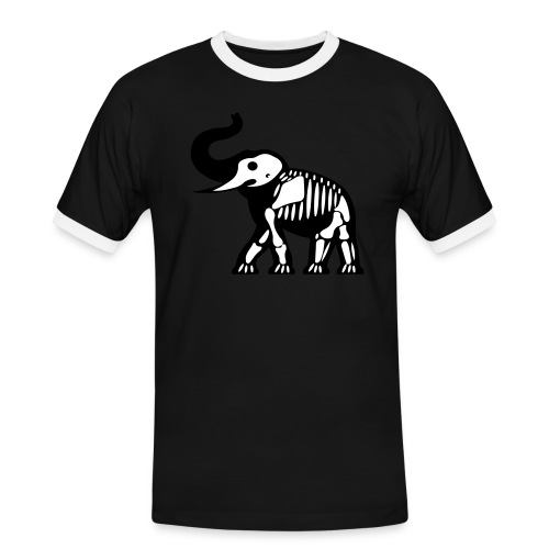 ElephantSquelette - T-shirt contrasté Homme