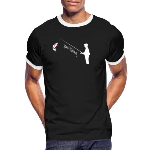 Angler - Männer Kontrast-T-Shirt