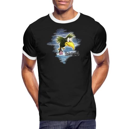 Hodenvogel - Männer Kontrast-T-Shirt