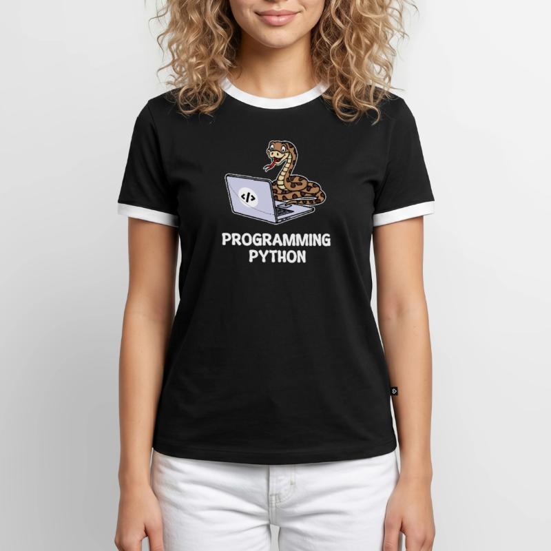 Scripting Programmer Computer Debug Developer Men's Ringer Shirt