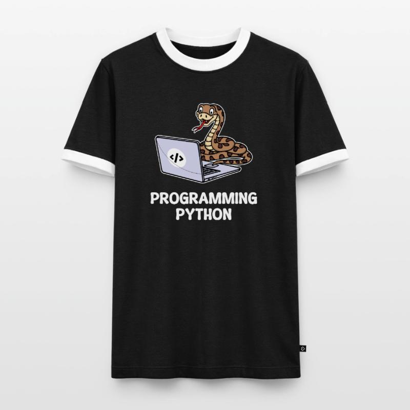 Scripting Programmer Computer Debug Developer Men's Ringer Shirt