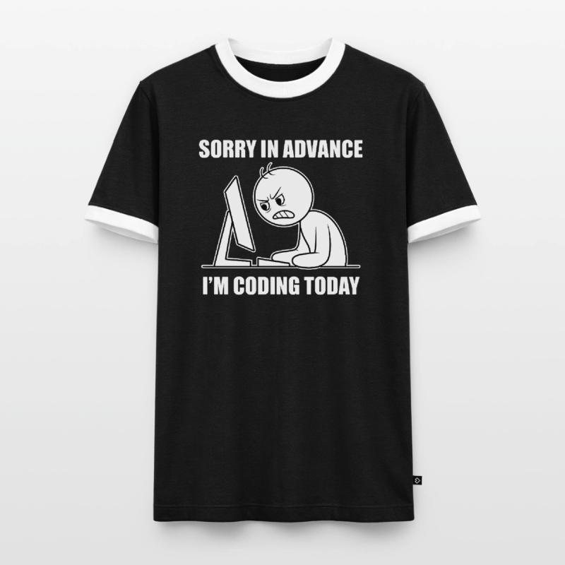Proud software developer for programming students Men's Ringer Shirt