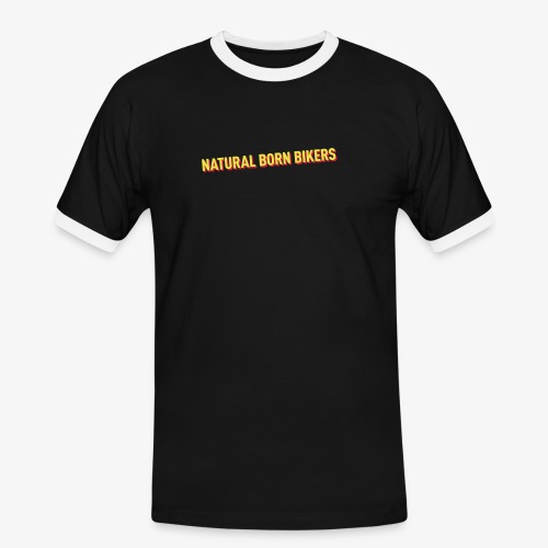 Natural Born Bikers - Männer Kontrast-T-Shirt
