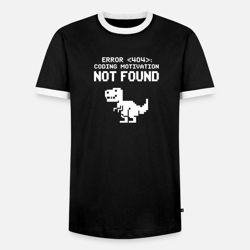 Debugging Programming Humor Engineer - Men's Ringer Shirt - black/white