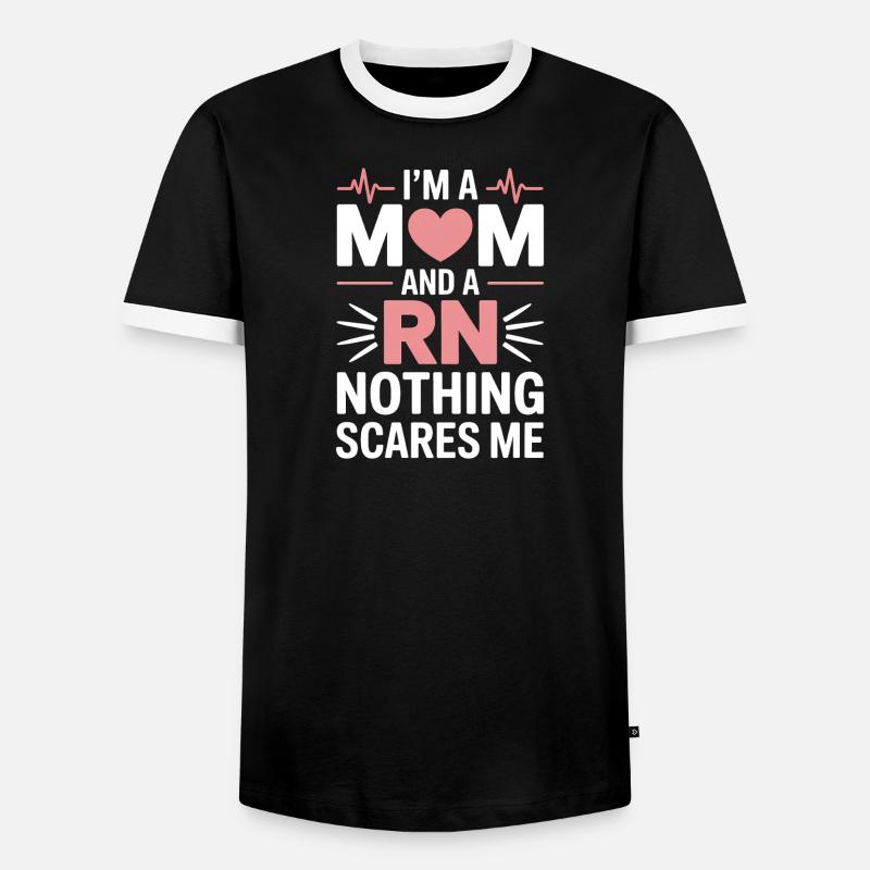Krankenschwester Sprüche Krankenschwester Geschenk - Männer Kontrast-T-Shirt - Schwarz/Weiß