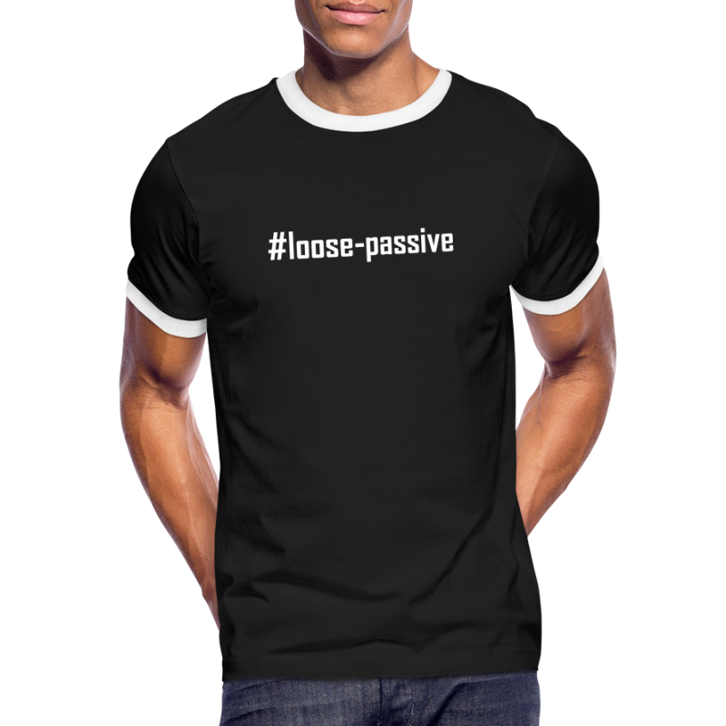 Loose Passive - Mannen contrastshirt
