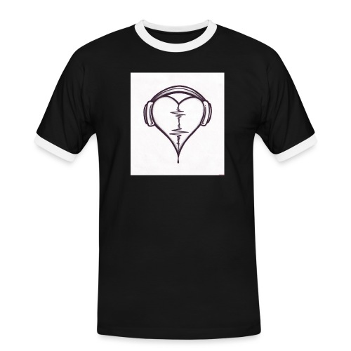 love music - T-shirt contrasté Homme