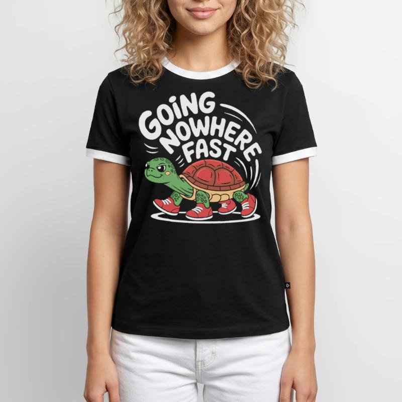 Turtle pace in style Men's Ringer Shirt