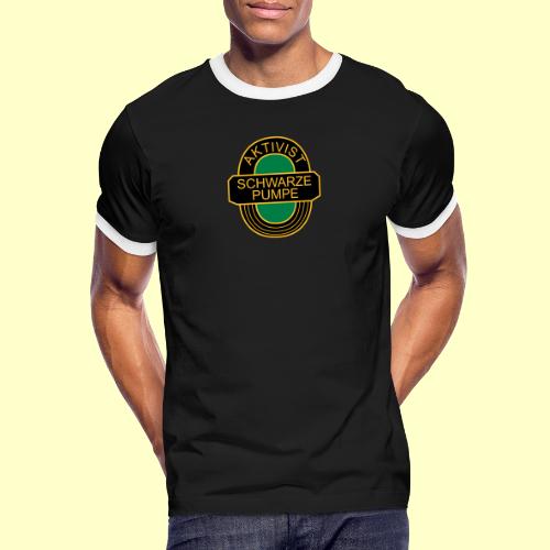 BSG Aktivist Schwarze Pumpe - Männer Kontrast-T-Shirt