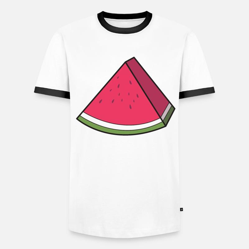 Pastèque T-shirt contrasté Homme