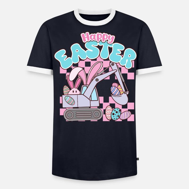 Happy Easter Men's Ringer Shirt