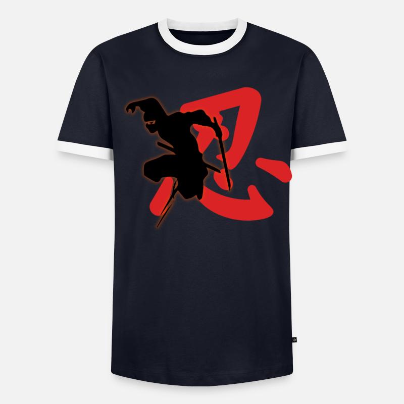 Ninja T-shirt contrasté Homme