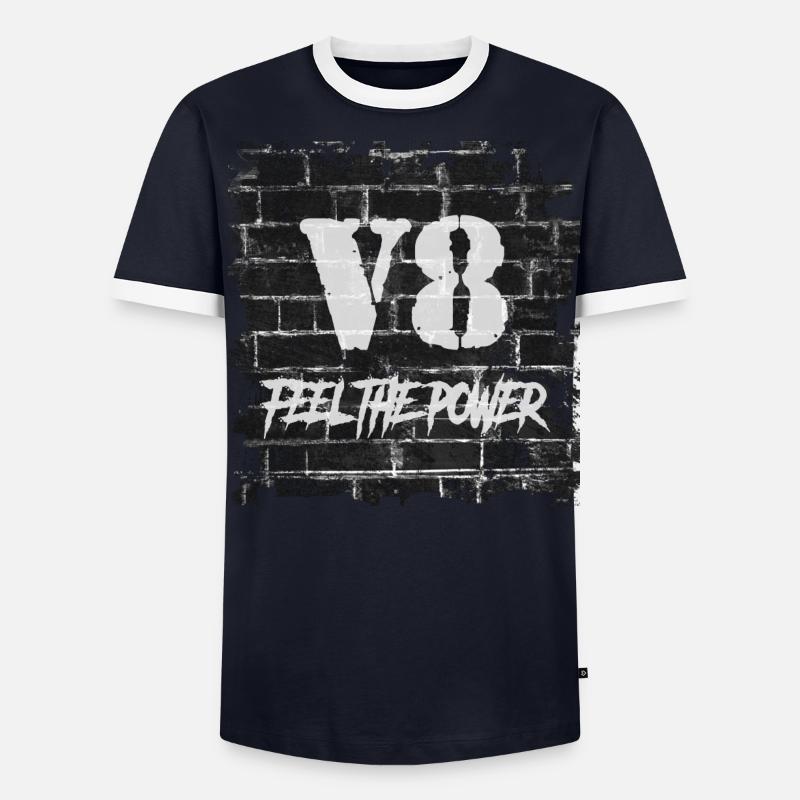 V8 Men's Ringer Shirt