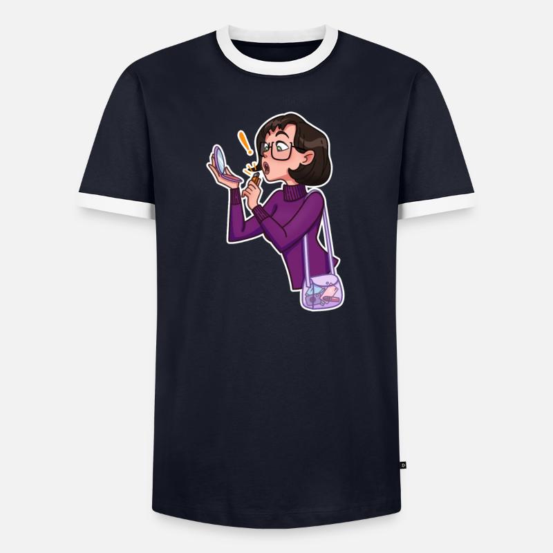 Rouge à lèvres TechPrincess T-shirt contrasté Homme