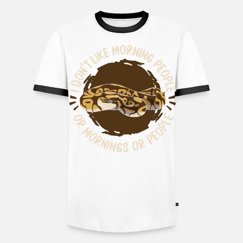 Boa Constrictor Snake Men's Ringer Shirt