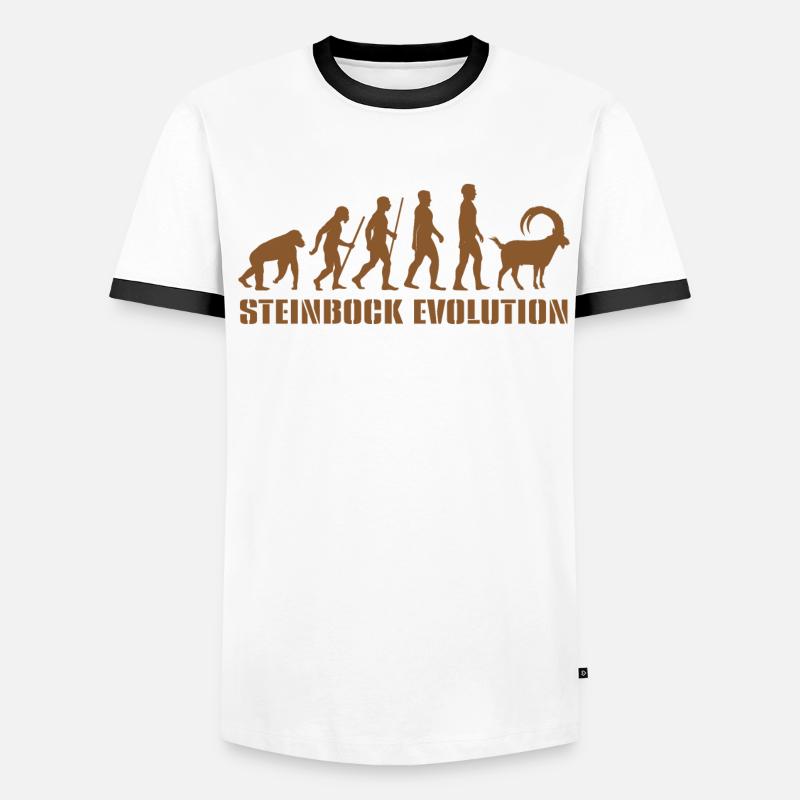 steinbock evolution steinbock development alps Men's Ringer Shirt