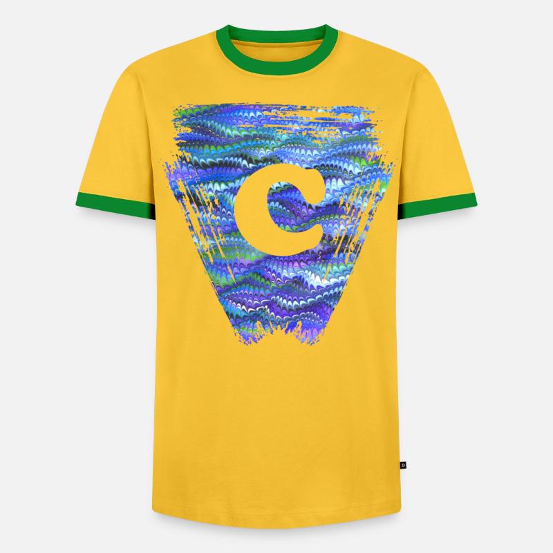 Triangle E 103 C - Men's Ringer Shirt - undefined