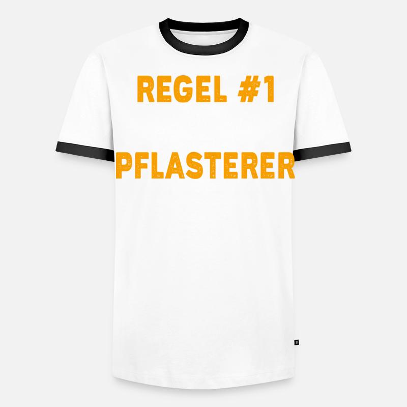 Pflasterer Geschenk Geburtstag Spruch Männer Kontrast-T-Shirt