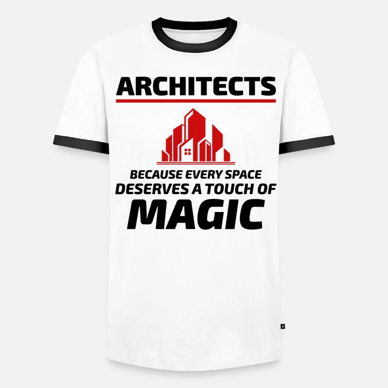 🏰 Architects: Adding Magic to Every Space! ✨ Men's Ringer Shirt