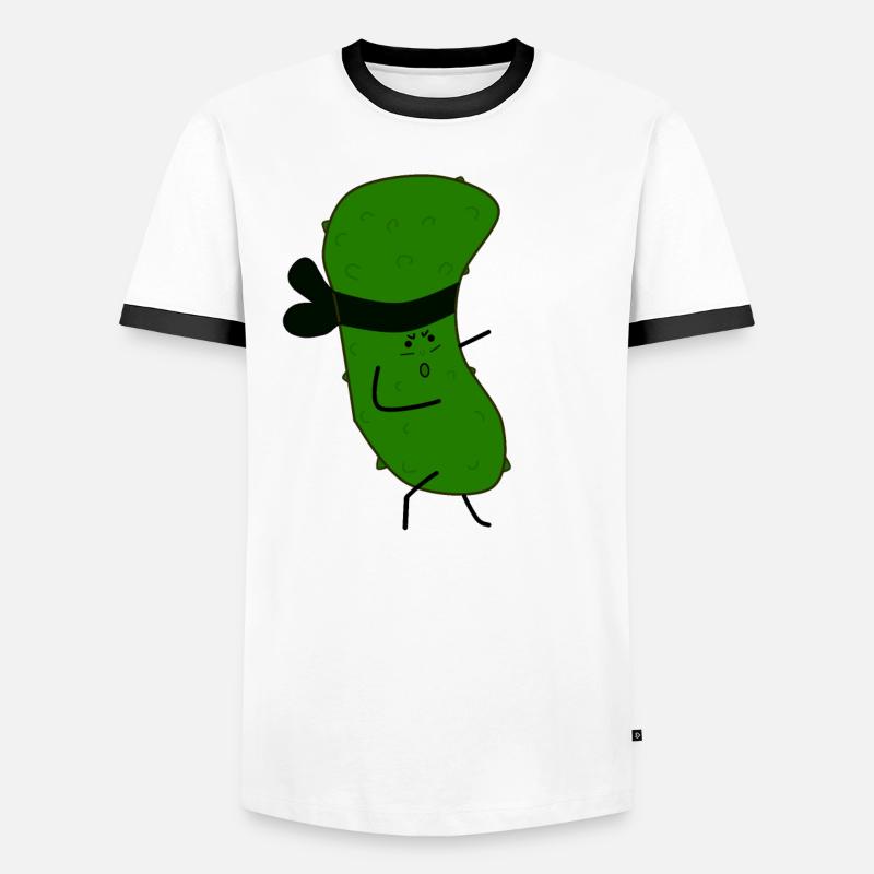 Concombre de Karaté T-shirt contrasté Homme