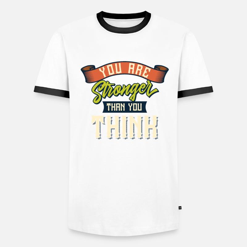jayden style T-shirt contrasté Homme