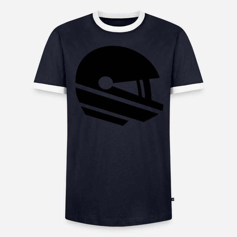 Pilote de course T-shirt contrasté Homme