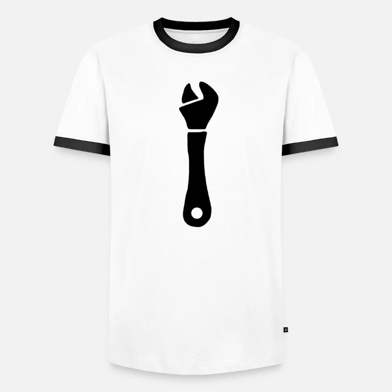 Rolling Fork Wrench Wrench Tools Men's Ringer Shirt