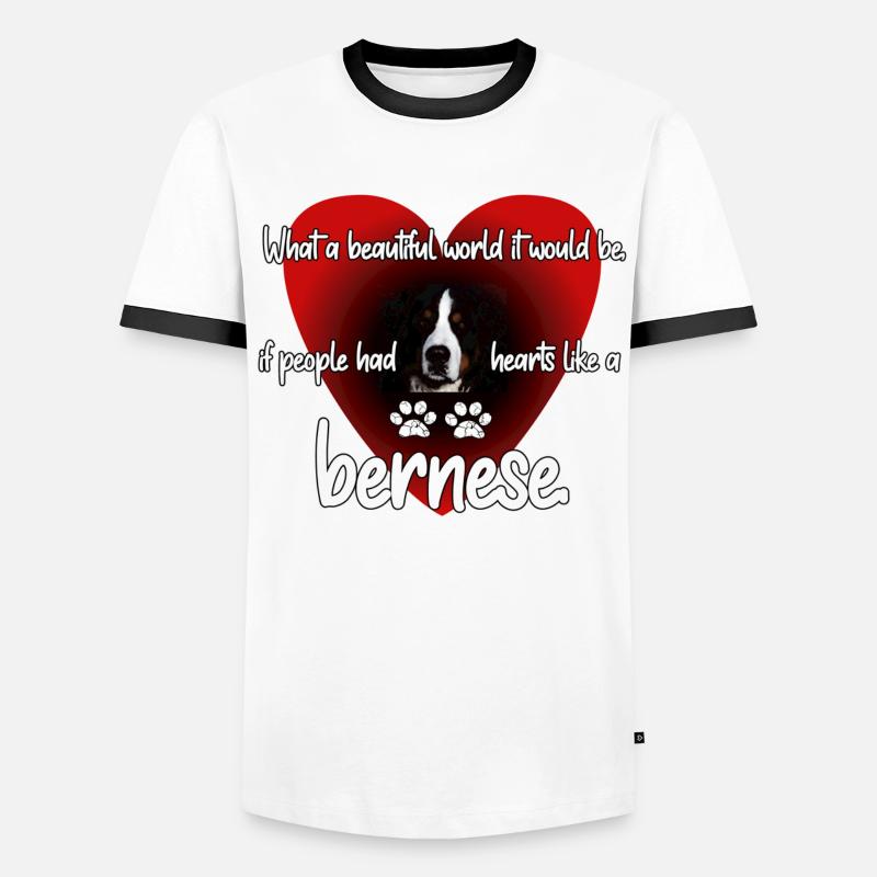 Bernois T-shirt contrasté Homme