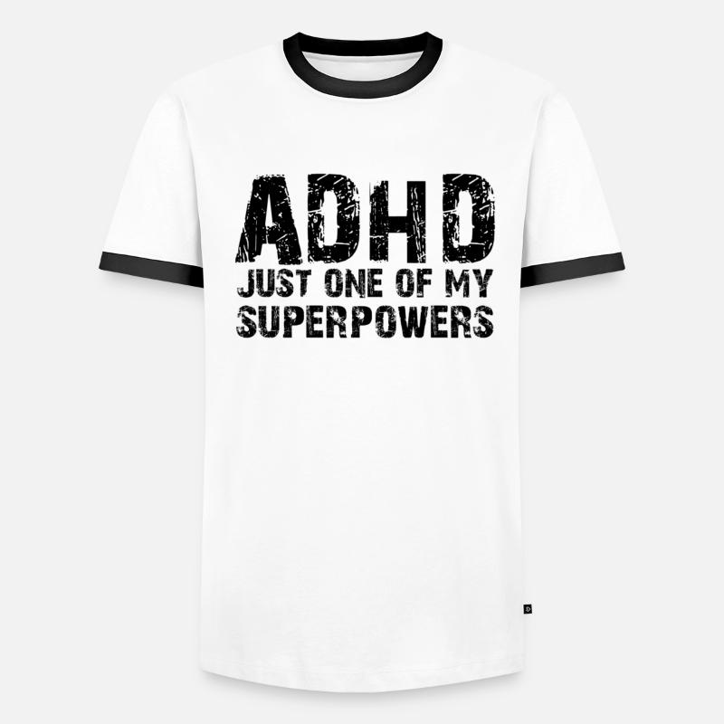 ADHD Men's Ringer Shirt
