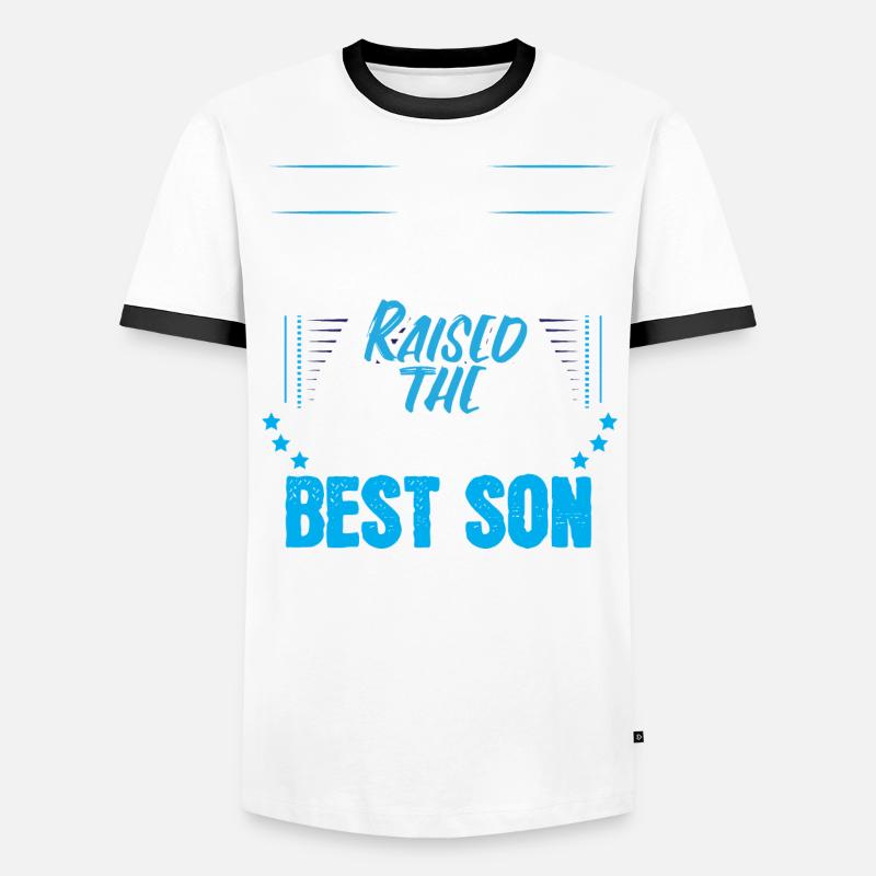 Bester Sohn Junge Geschenk Männer Kontrast-T-Shirt